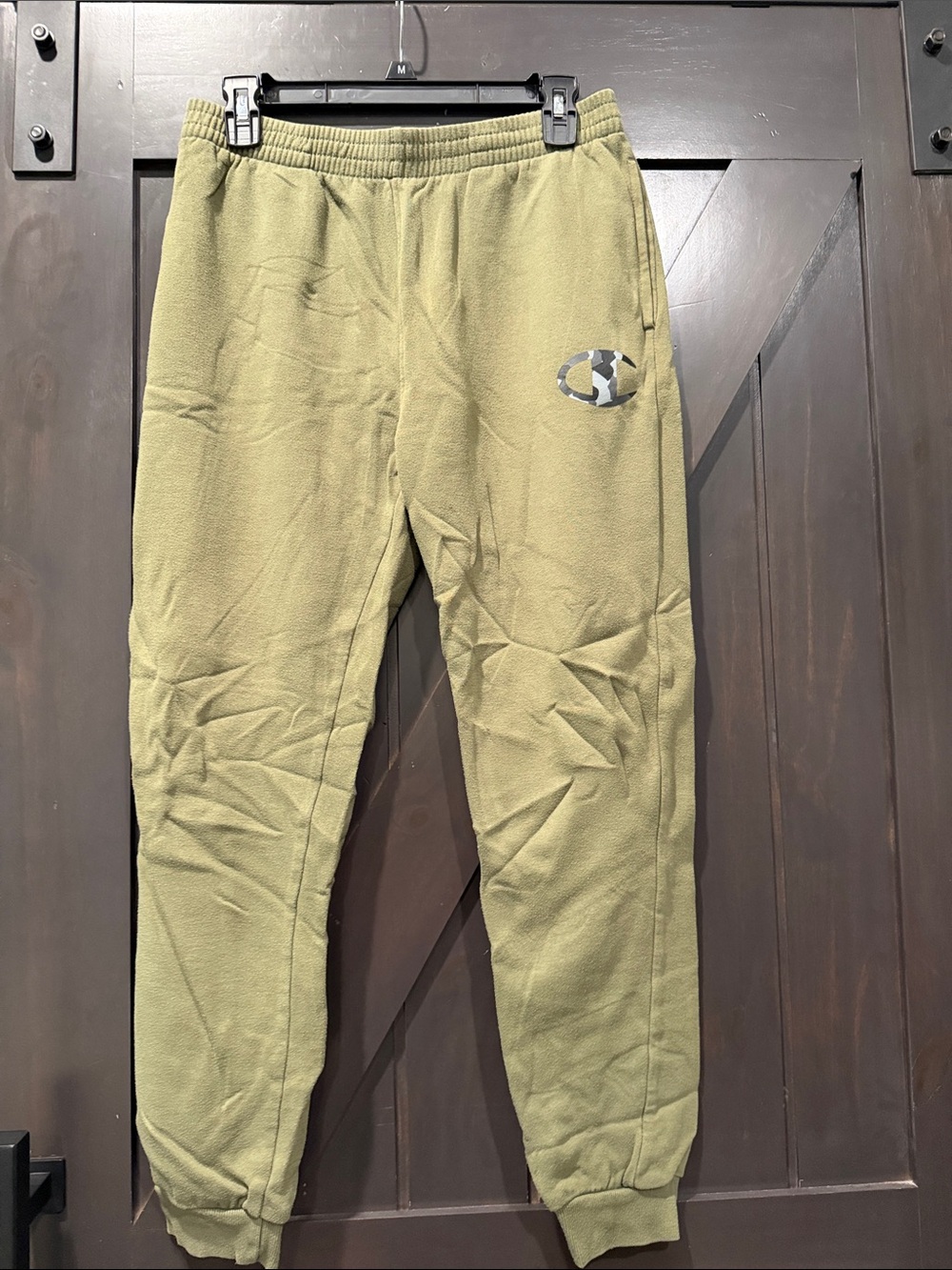 *4/$20 Champion Olive Green Jogger Sweatpants with Logo